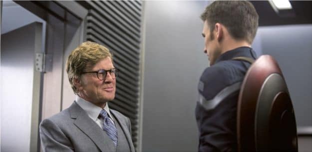 Captain America: Winter Soldier Robert Redford Chris Evans