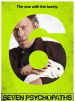 Tom Waits Seven Psychopaths Character Poster