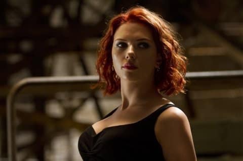 Black Widow in The Avengers