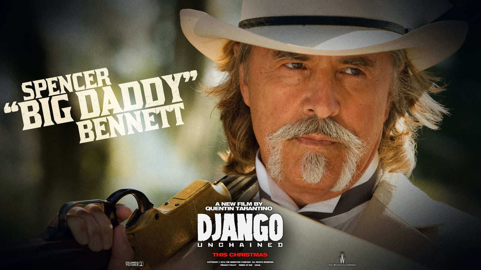 Don Johnson Django Unchained Wallpaper Movie Fanatic