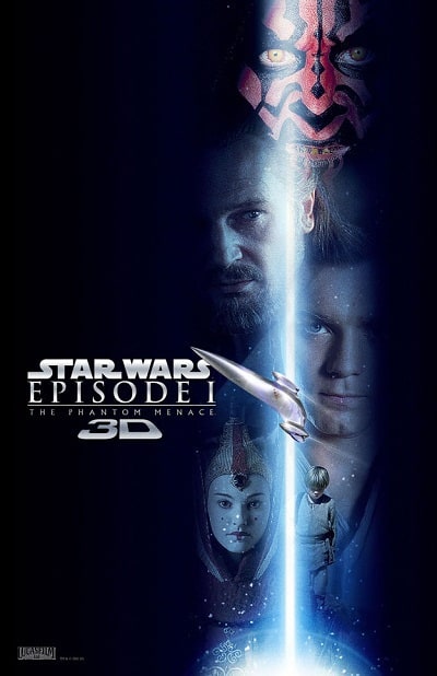 Star Wars: The Phantom Menace 3D Poster