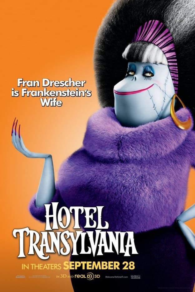Hotel Transylvania Frankenstein's Wife Poster