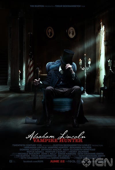 Abraham Lincoln: Vampire Hunter Poster One