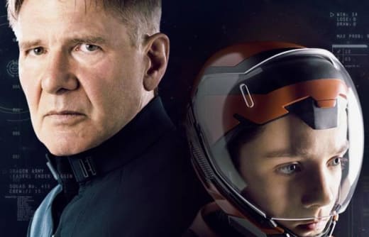 Harrison Ford Asa Butterfield Ender's Game