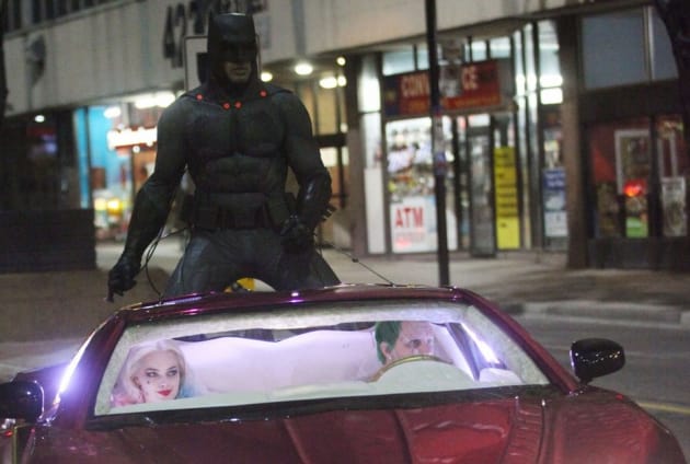 Suicide Squad Batman Set Photo