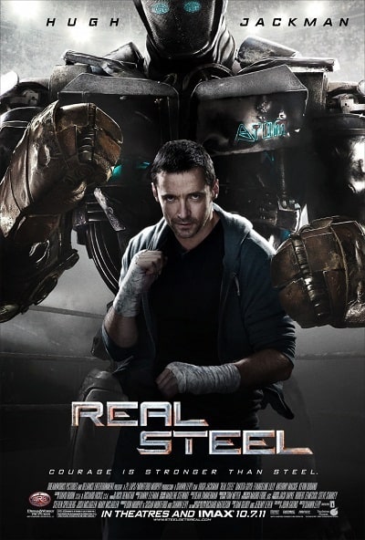 Hugh Jackman in Real Steel Poster
