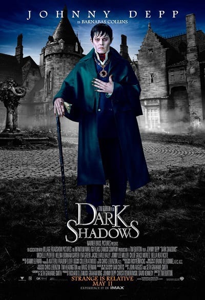 Dark Shadows Johnny Depp Character Poster