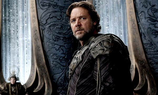 Russell Crowe as Jor-El in Man of Steel