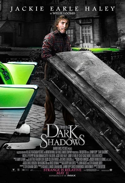 Dark Shadows Jackie Earle Haley Character Poster