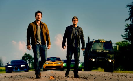 Mark Wahlberg Jack Reynor Transformers: Age of Extinction