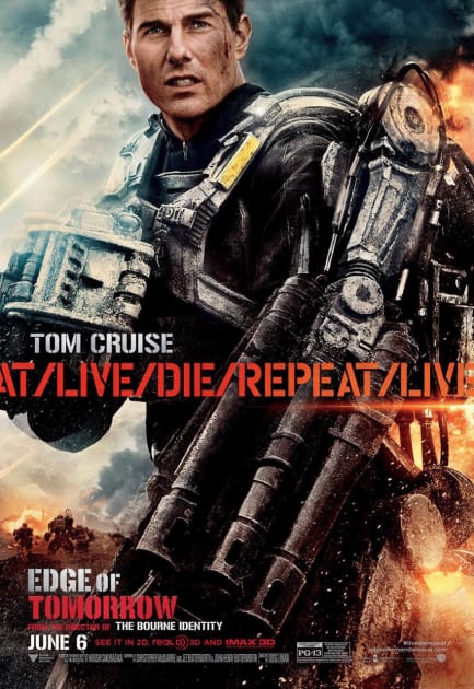 Edge of Tomorrow Tom Cruise Character Poster