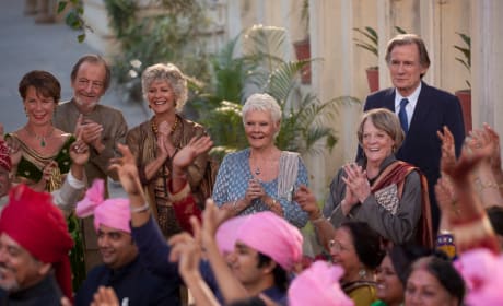 The Second Best Exotic Marigold Hotel Maggie Smith Judi Dench Bill Nighy