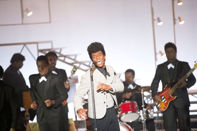 Chadwick Gets On Up, Gets Down