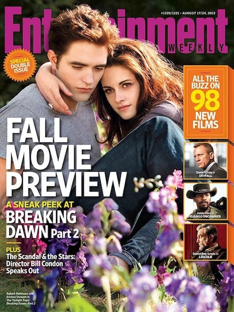 Robert Pattinson and Kristen Stewart EW Cover
