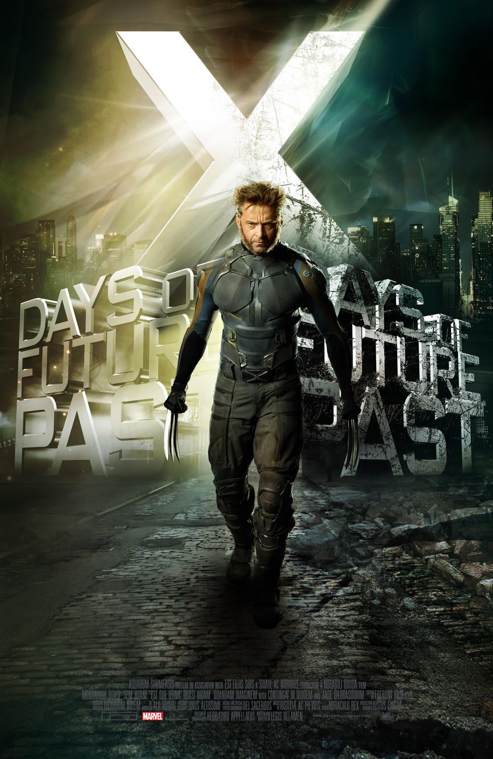 Wolverine X Men Days Of Future Past Poster Movie Fanatic