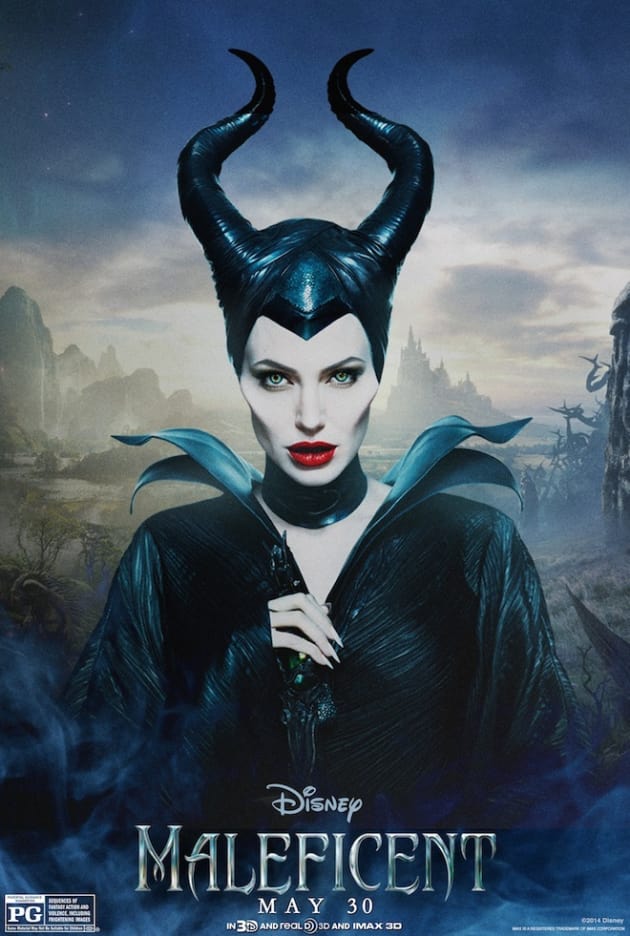 Maleficent Angelina Jolie Character Poster
