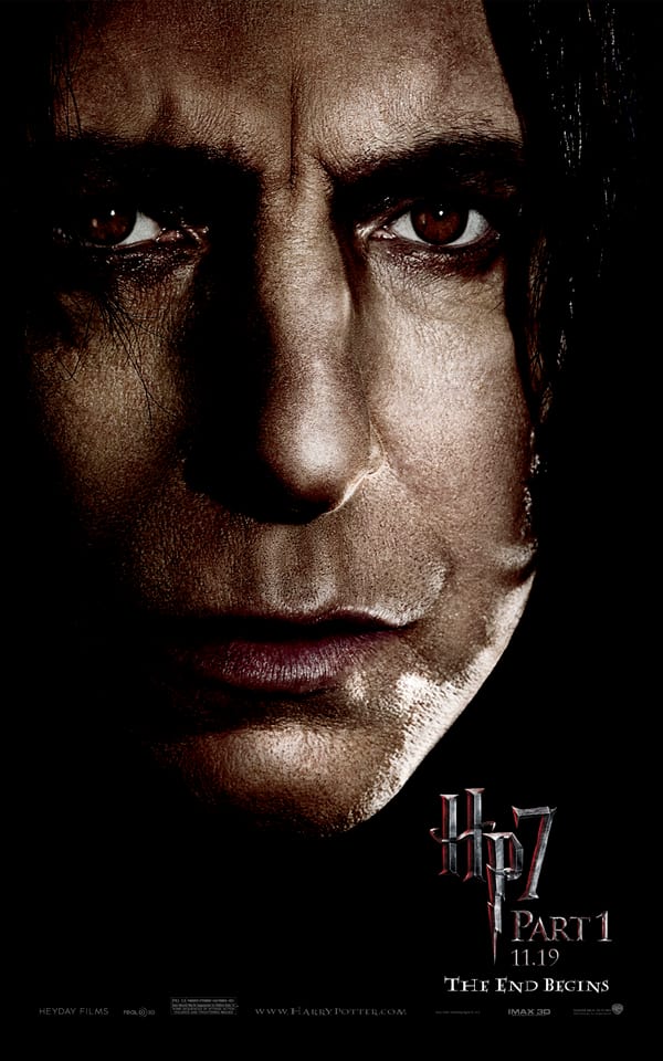 HP7 Snape Poster