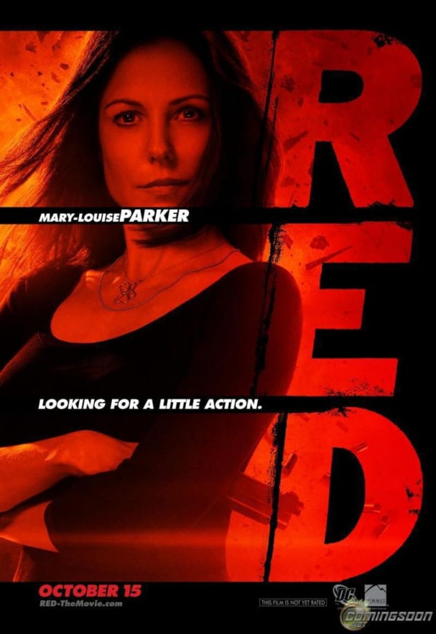 Red Character Poster - Mary-Louise Parker