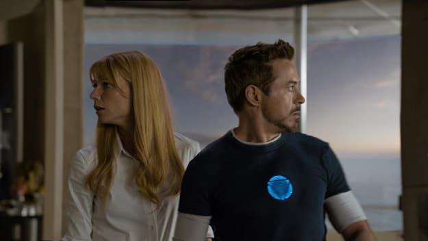 Gwyneth Paltrow Robert Downey Jr. Iron Man 3