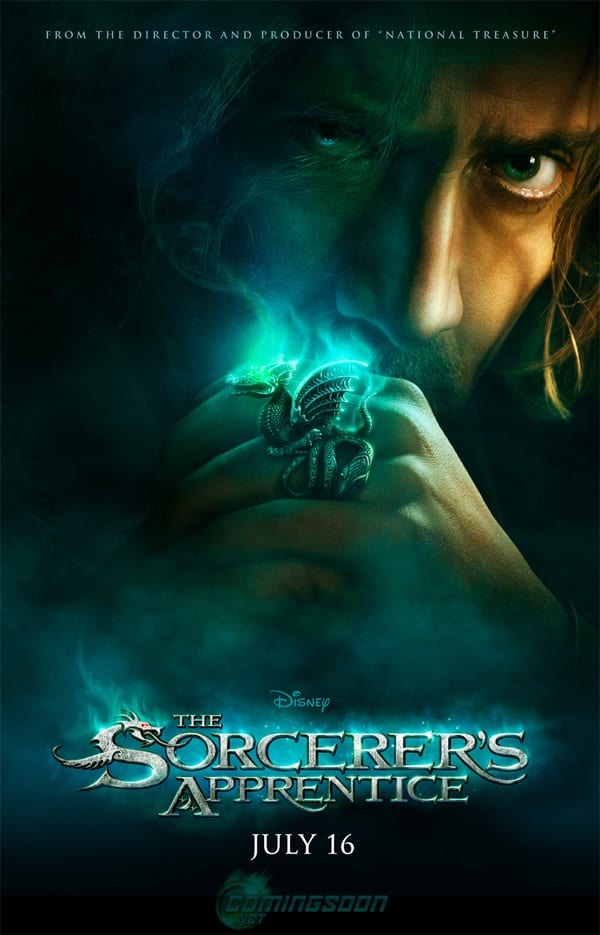 Nicolas Cage Looks Mysterious on New Sorcerer's Apprentice Poster