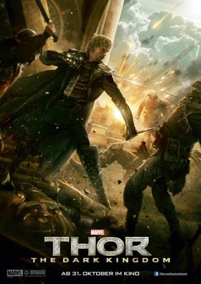 Thor The Dark World Zachary Levi Poster