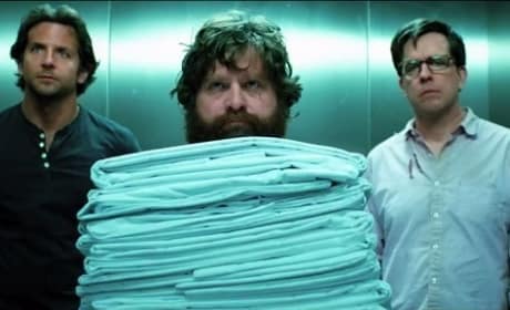 Bradley Cooper, Zach Galifianakis and Ed Helms The Hangover Part III