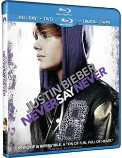Justin Bieber: Never Say Never DVD Cover