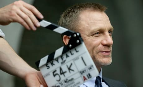 Skyfall Set Photo: Daniel Craig