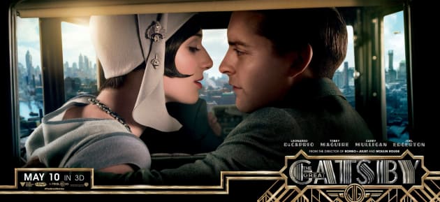 The Great Gatsby Banner Elizabeth Debicki Tobey Maguire Movie