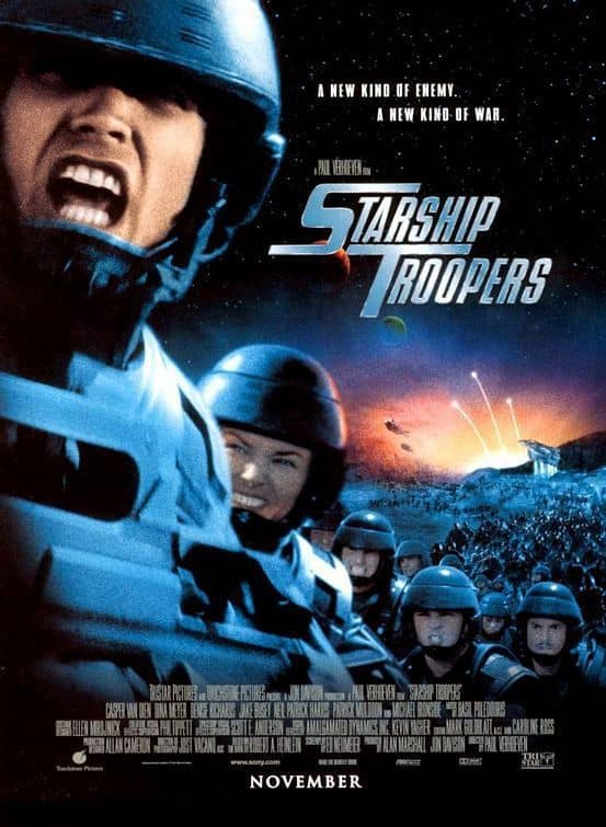 Starship Troopers Movie Poster