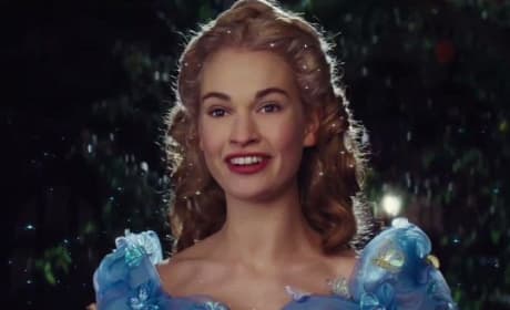 Lily James Cinderella Still Photo