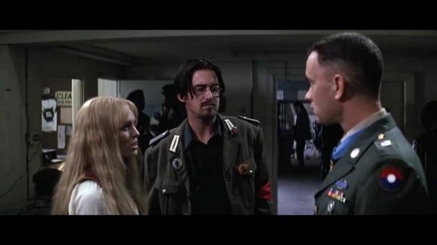 Forrest gump black panther scene