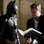 The Dark Knight Christian Bale Christopher Nolan Set Photo