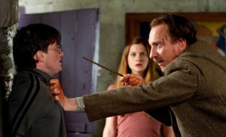 Remus Lupin Gets in Harry's Face