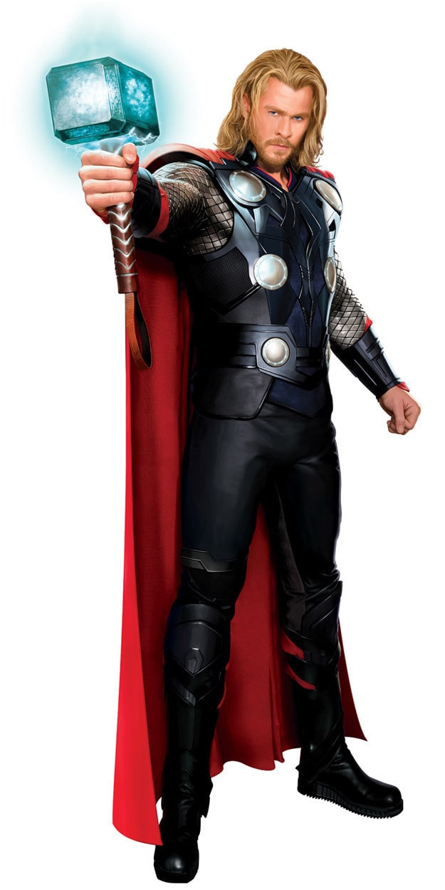 Chris Hemsworth Full-Body Thor Costume