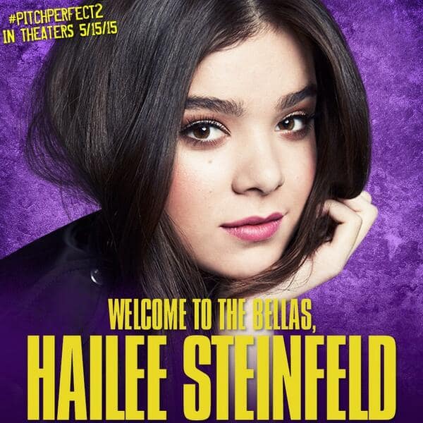 Pitch Perfect 2 Hailee Steinfeld Announcement