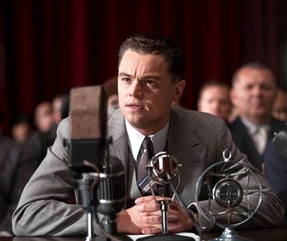 Leonardo DiCaprio stars as J. Edgar