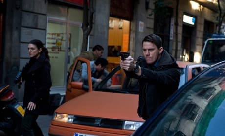 Channing Tatum and Gina Carano in Haywire