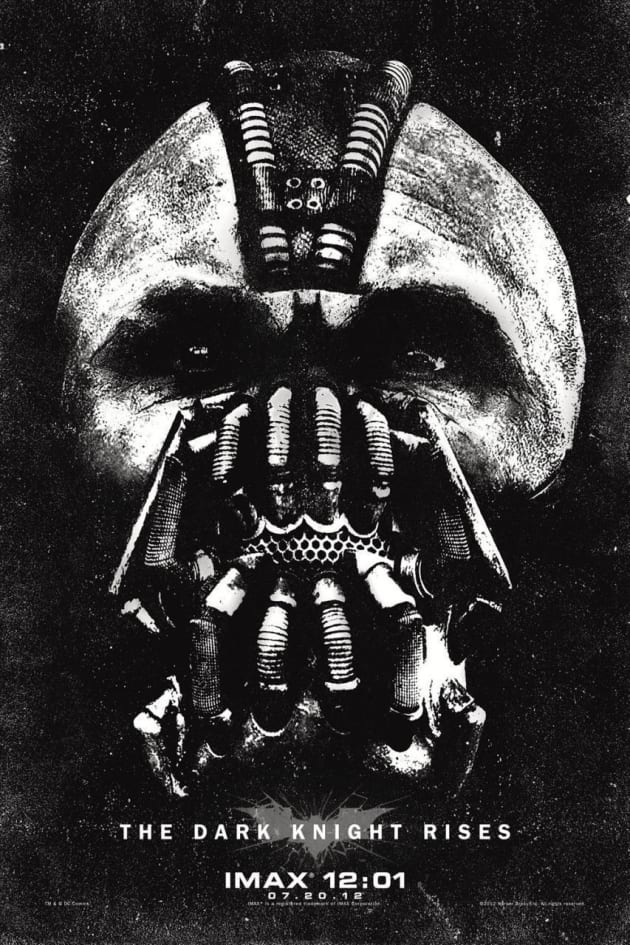 The Dark Knight Rises Midnight IMAX Poster
