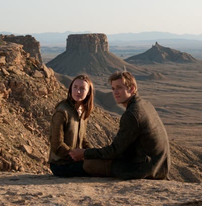 Jake Abel and Saoirse Ronan The Host
