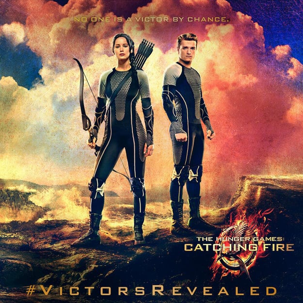 Peeta and Katniss Victor Banner