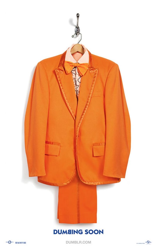 Dumb and Dumber To Orange Suit Poster
