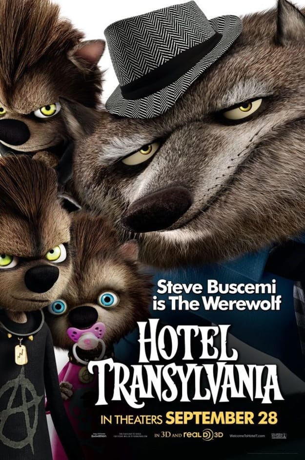Hotel Transylvania Werewolf Poster