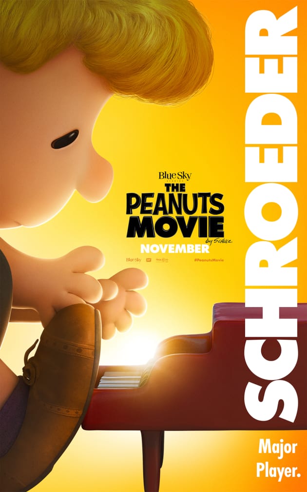The Peanuts Movie Schroeder Poster