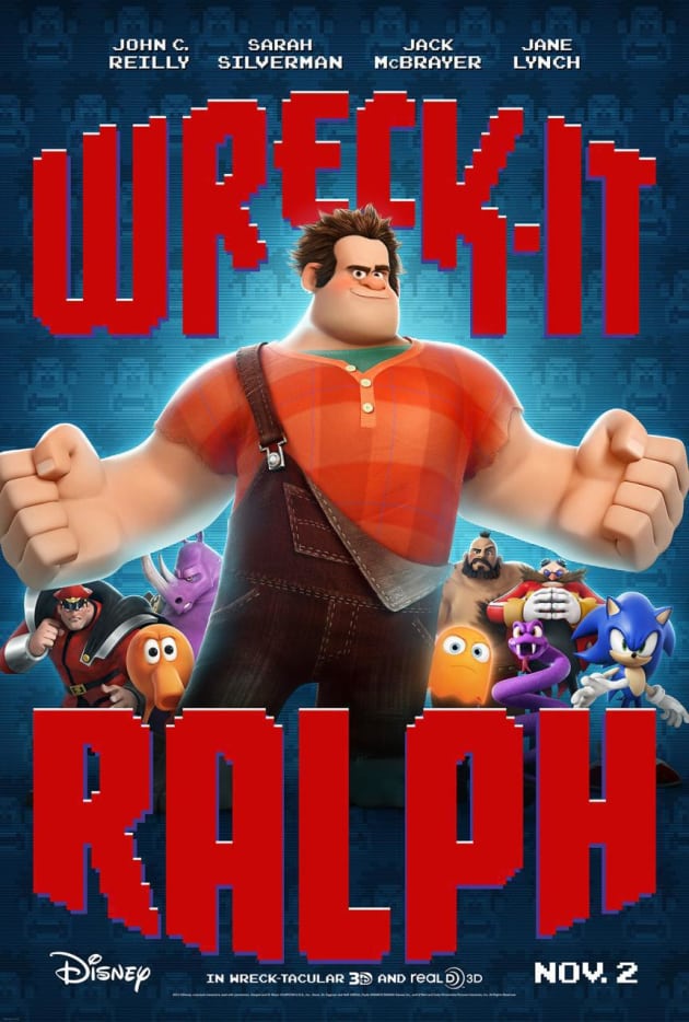 Wreck-It Ralph Poster 3D