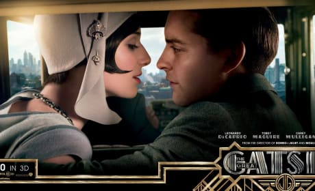 The Great Gatsby Banner Elizabeth Debicki Tobey Maguire