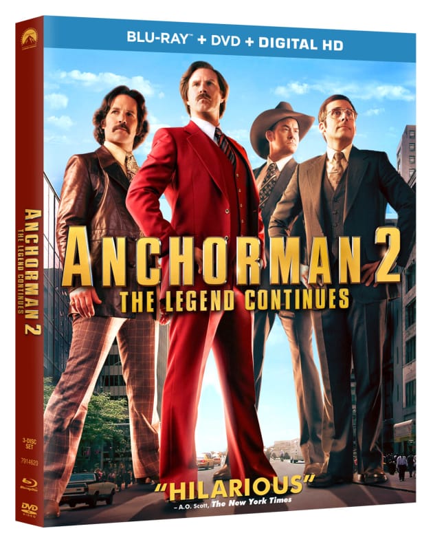 Anchorman 2 DVD Cover