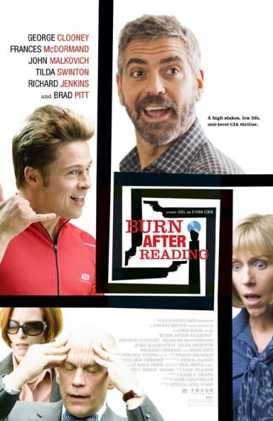 New Burn After Reading Poster