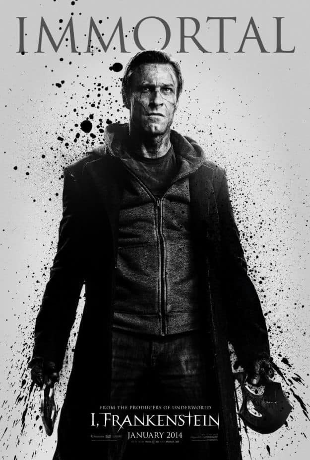 I, Frankenstein Aaron Eckhart Poster