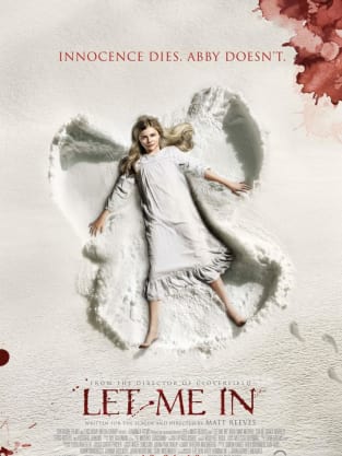 Let Me In Snow Angel Poster